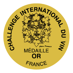 Médaille d'or Challenge International du vin 2022