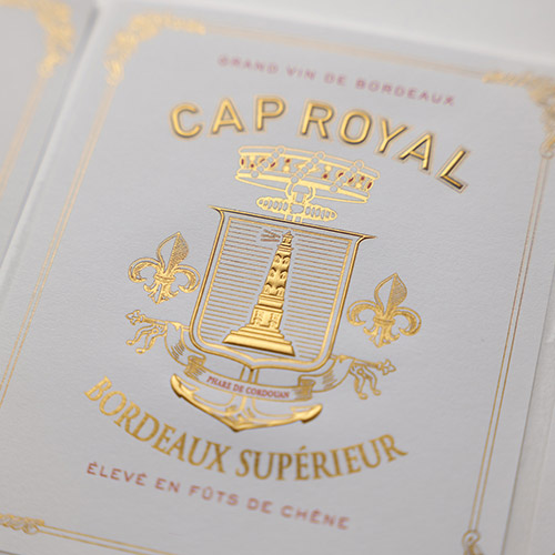 Nouvelle étiquette Cap Royal
