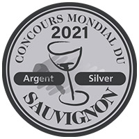 médaille d'argent concours mondial du Sauvignon 2021