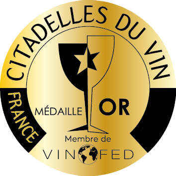 Médaille d'or Citadelles du vin 2022